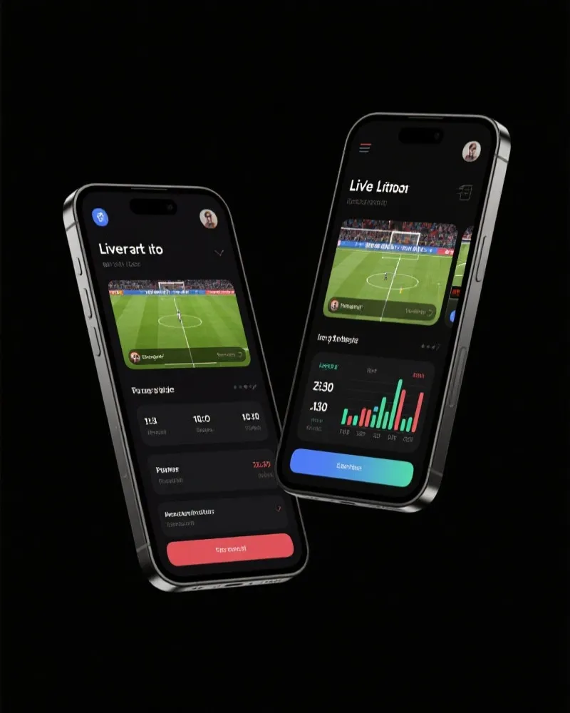 欧冠 App Interface